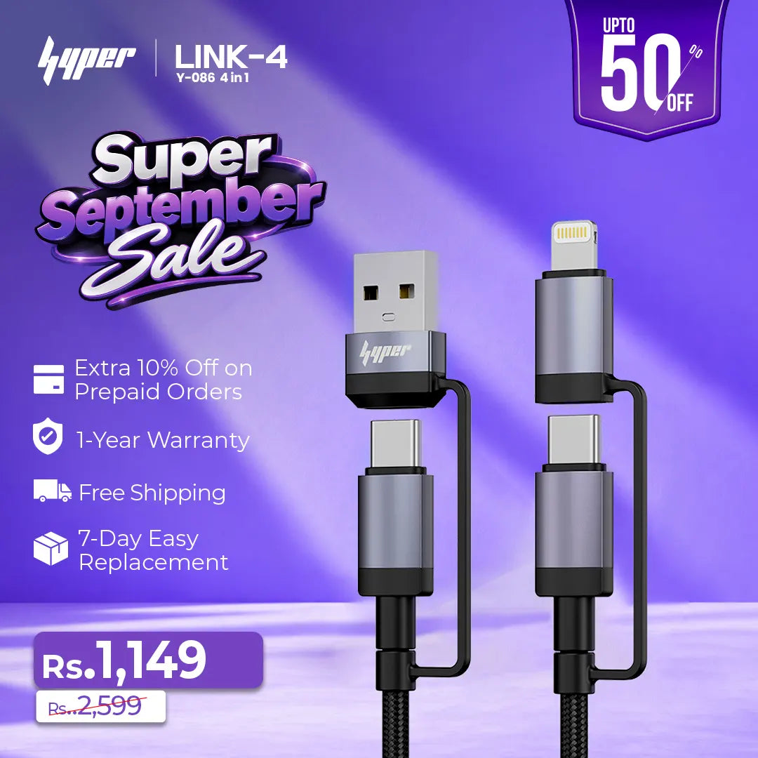 LINK-4 4 in 1 Charging Cable (Y-086)