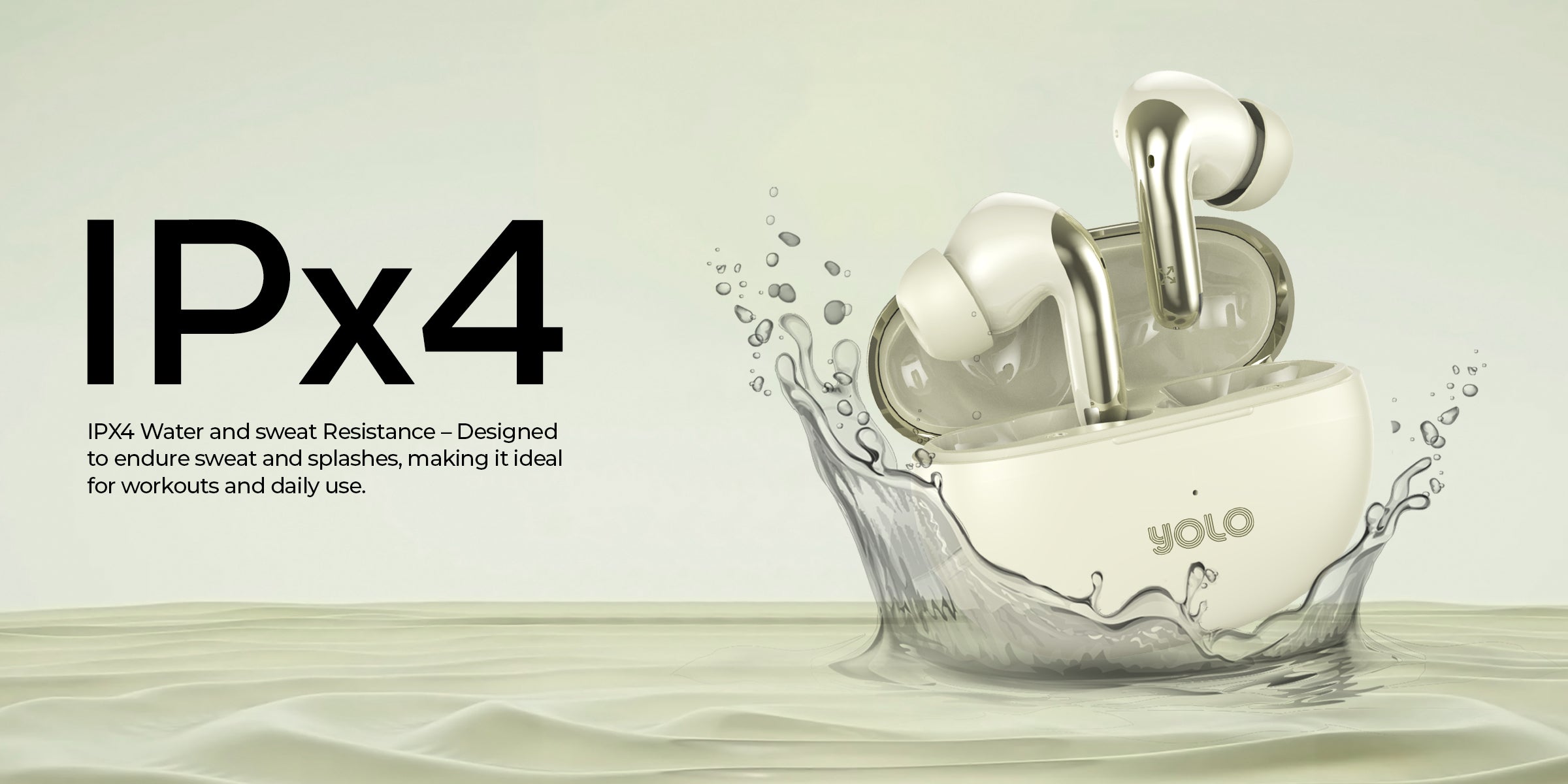 Yolo YoPod Ace Earbuds | ENC & Quad Mic Yolo YoPod Ace Earbuds | ENC & Quad Mic