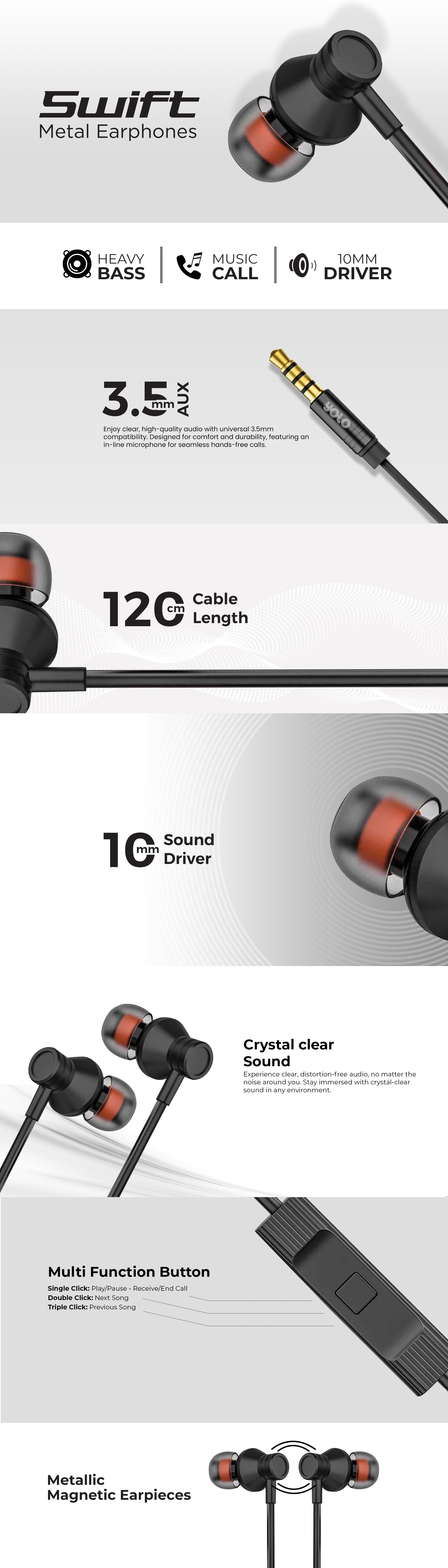 Yolo Swift Handsfree (Y-506) Yolo Swift Handsfree (Y-506)