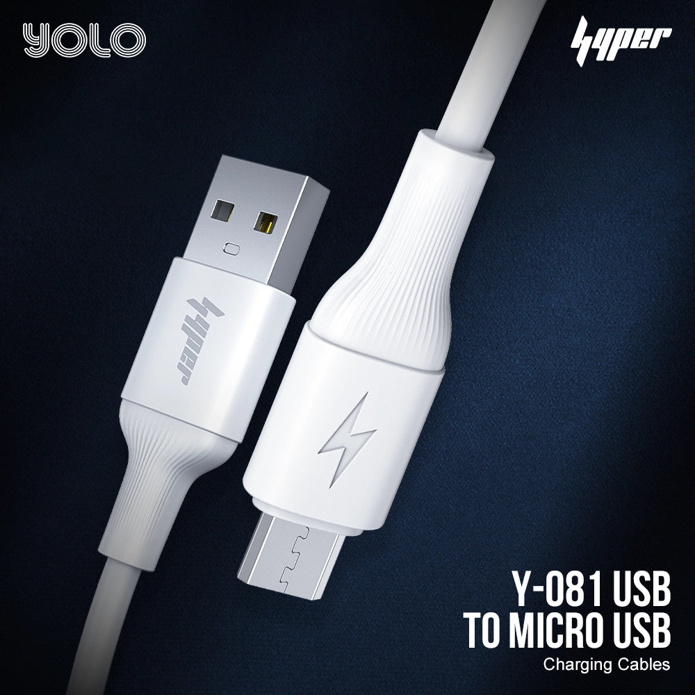 FLOW USB to Micro USB Charging Cable (Y-081)