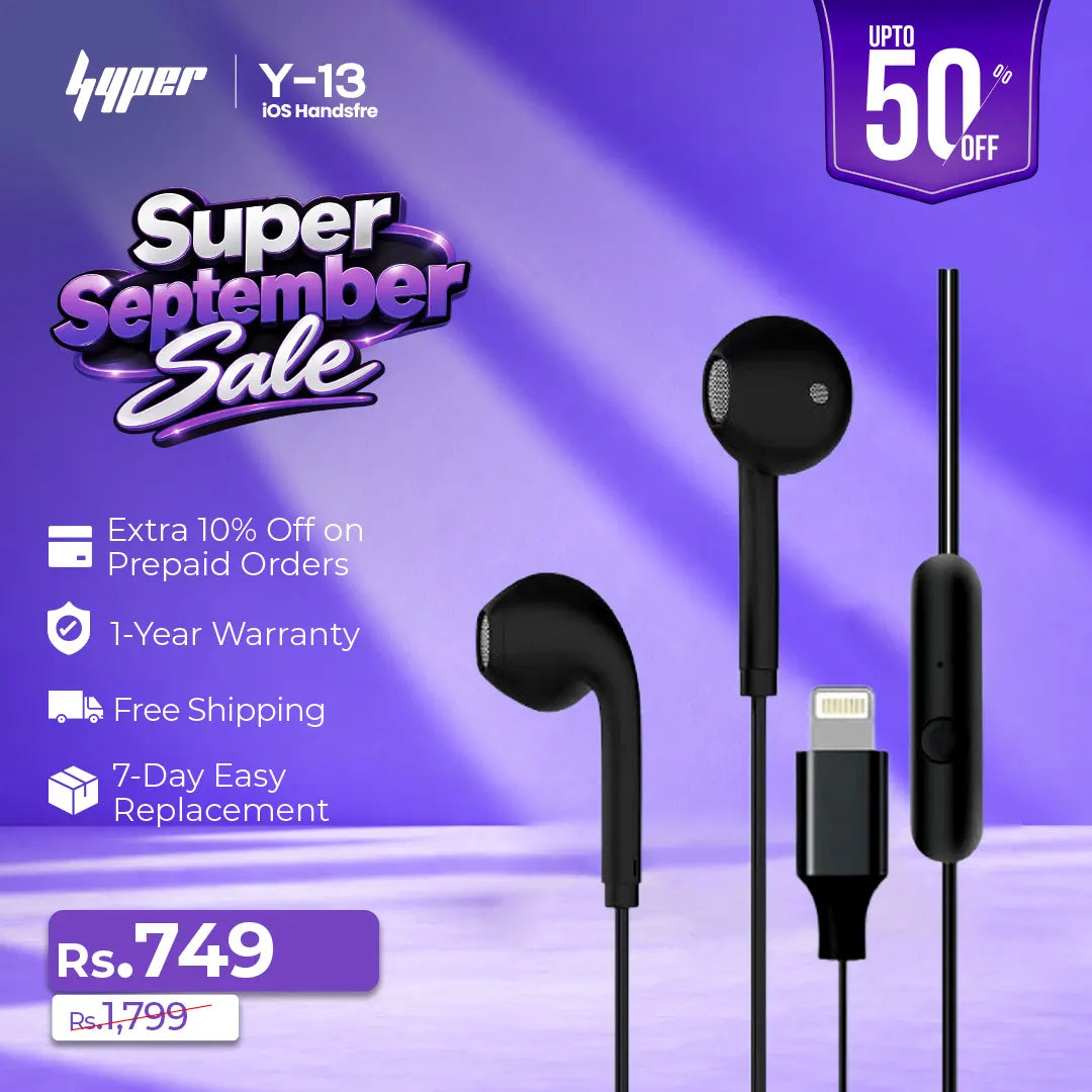 IOS Stereo Handsfree (Y-13)