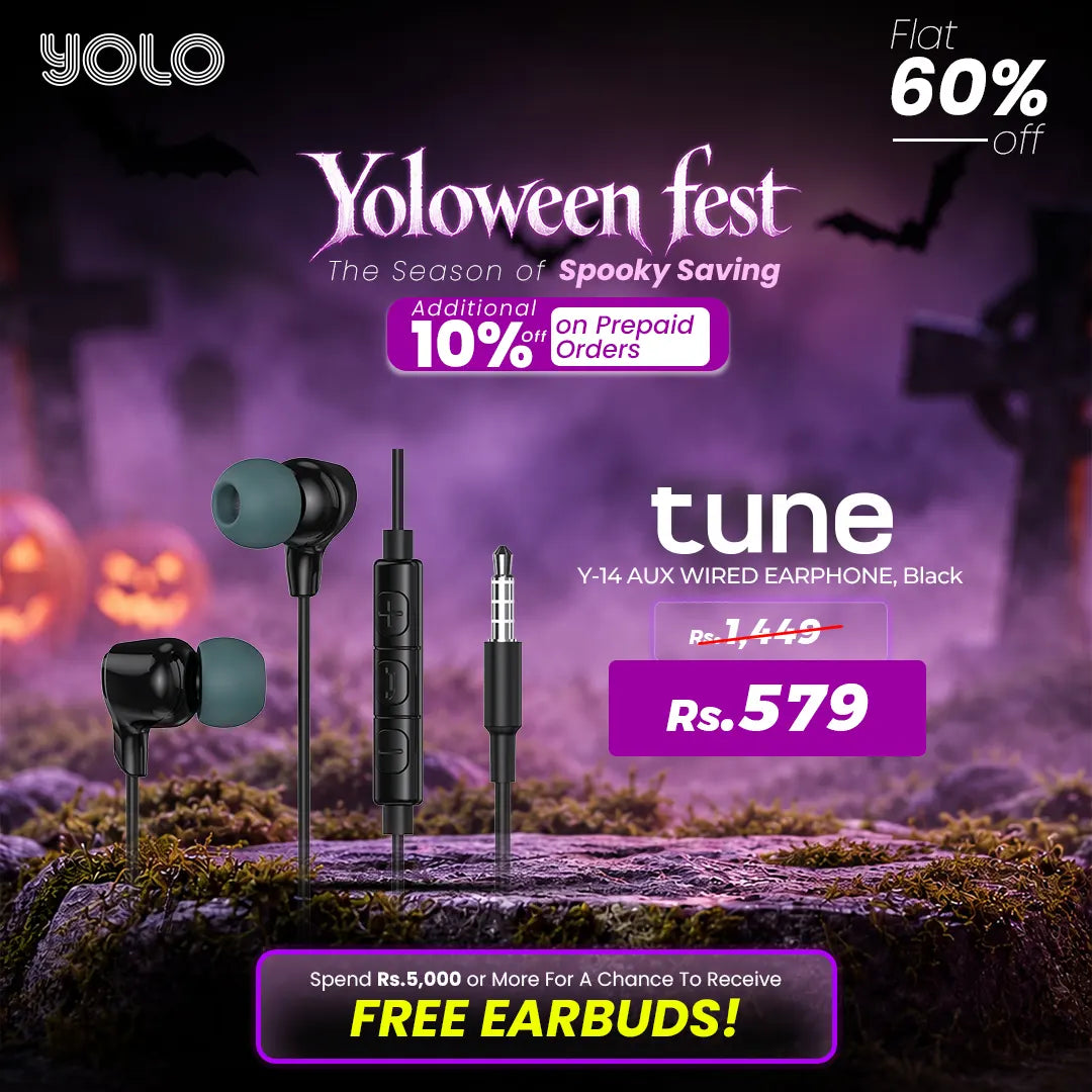 Tune Premium Stereo Earphone (Y-14)