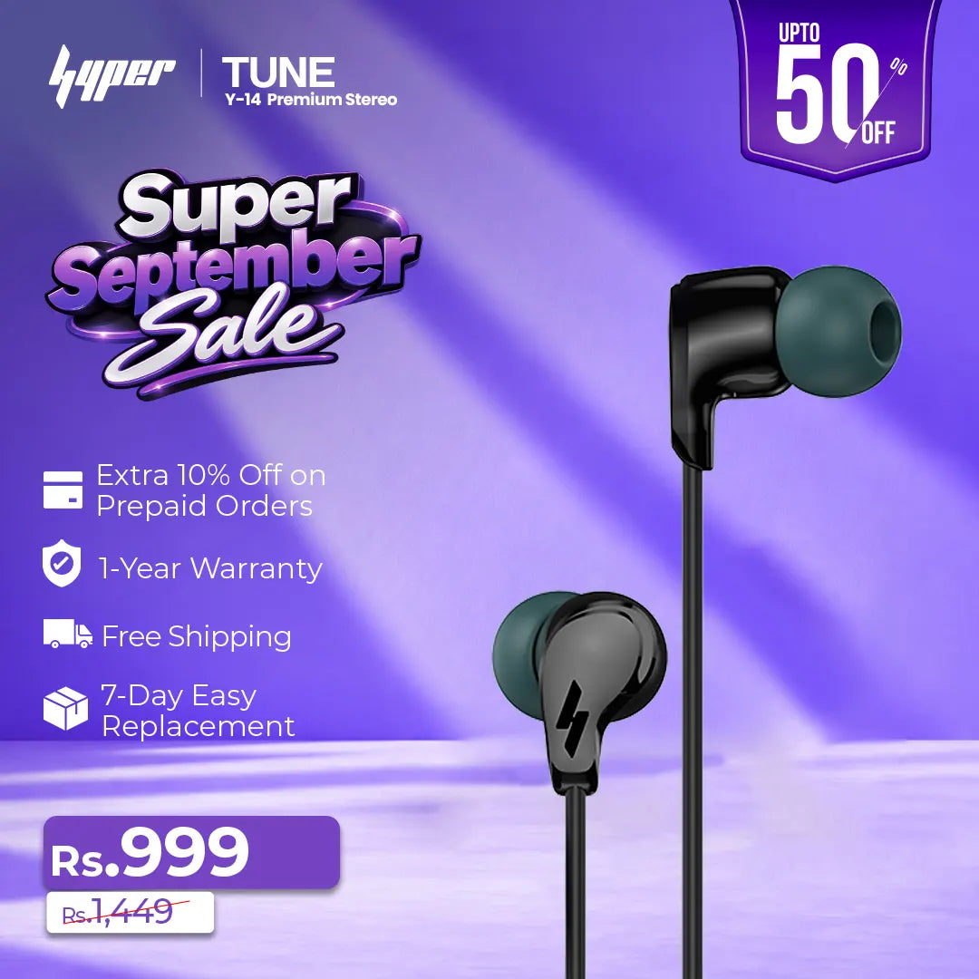 Tune Premium Stereo Earphone (Y-14)