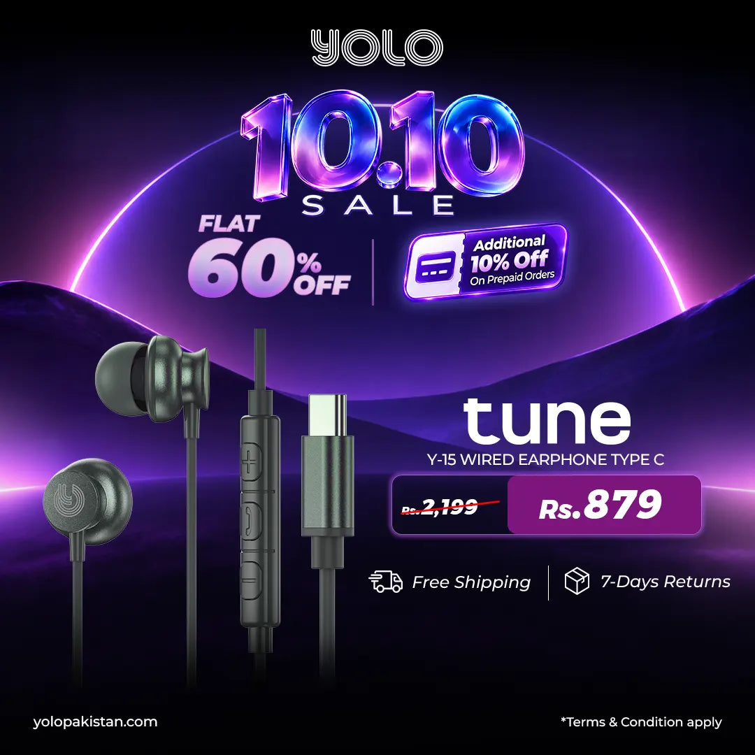 Tune Premium Stereo Earphone (Y-15)