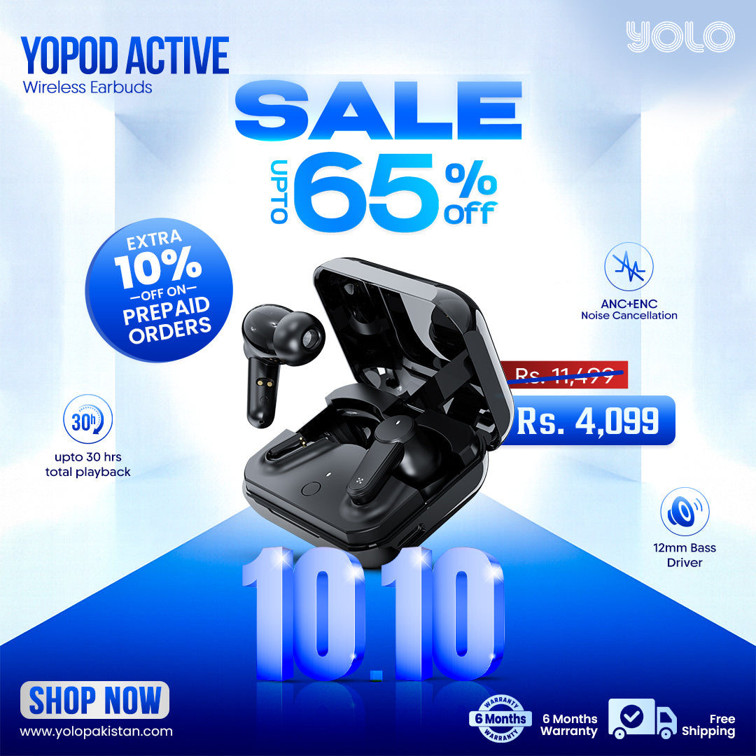 YoPod Active+ Earbuds