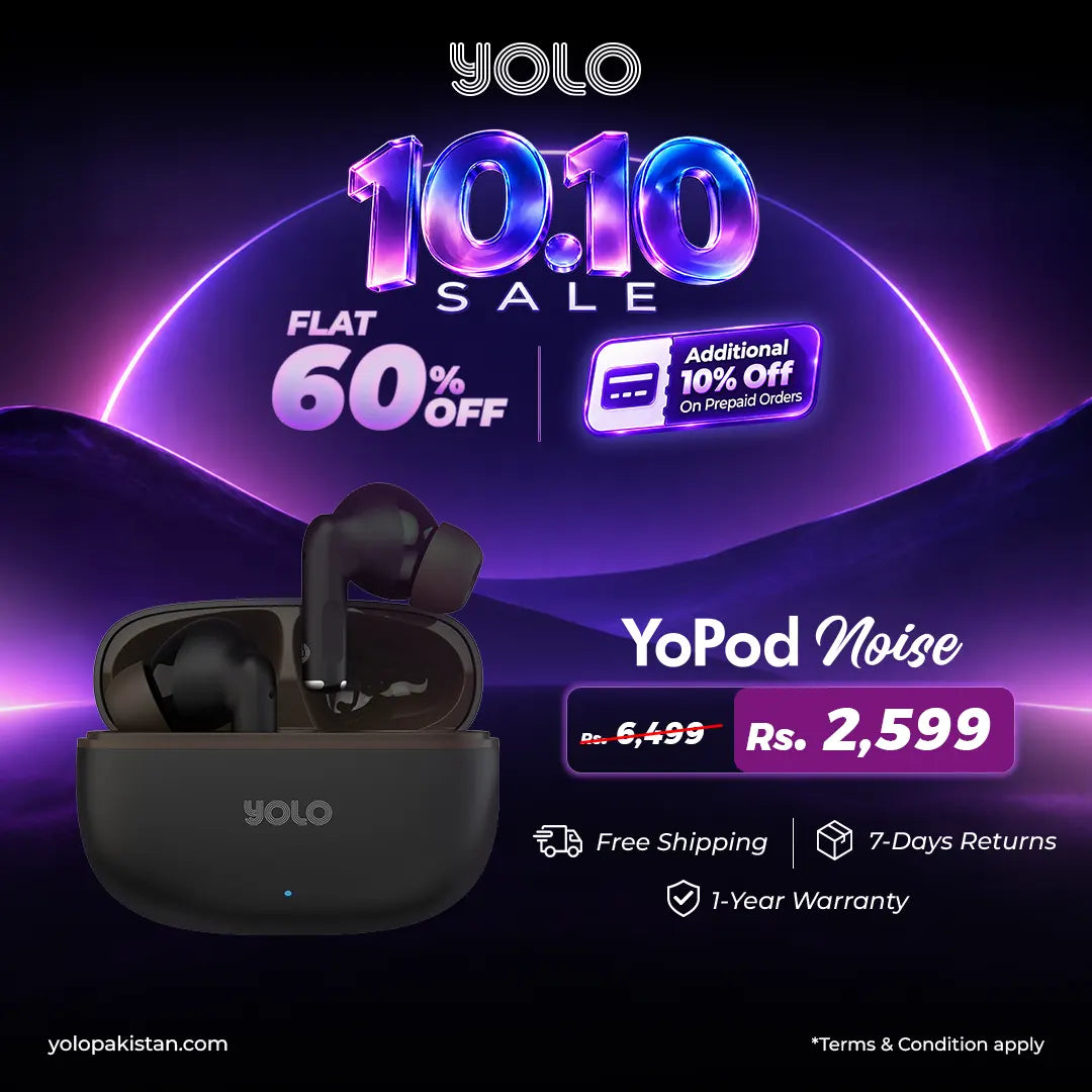 YoPod Noise Earbuds