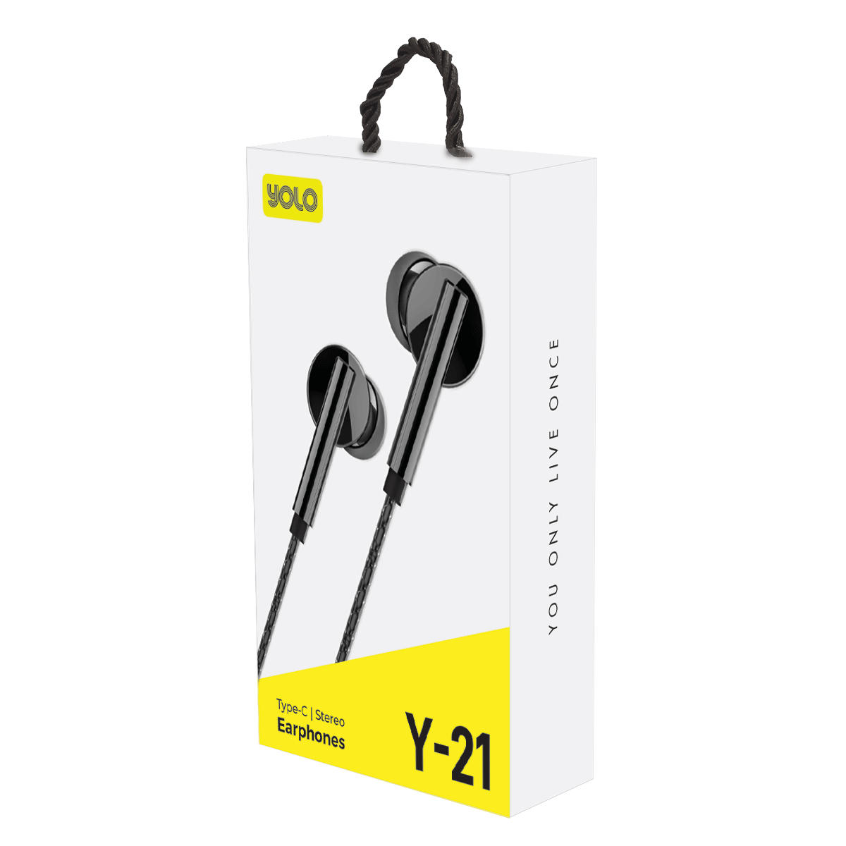 Yolo Type-C Stereo Handsfree (Y-21) handsfree in Pakistan